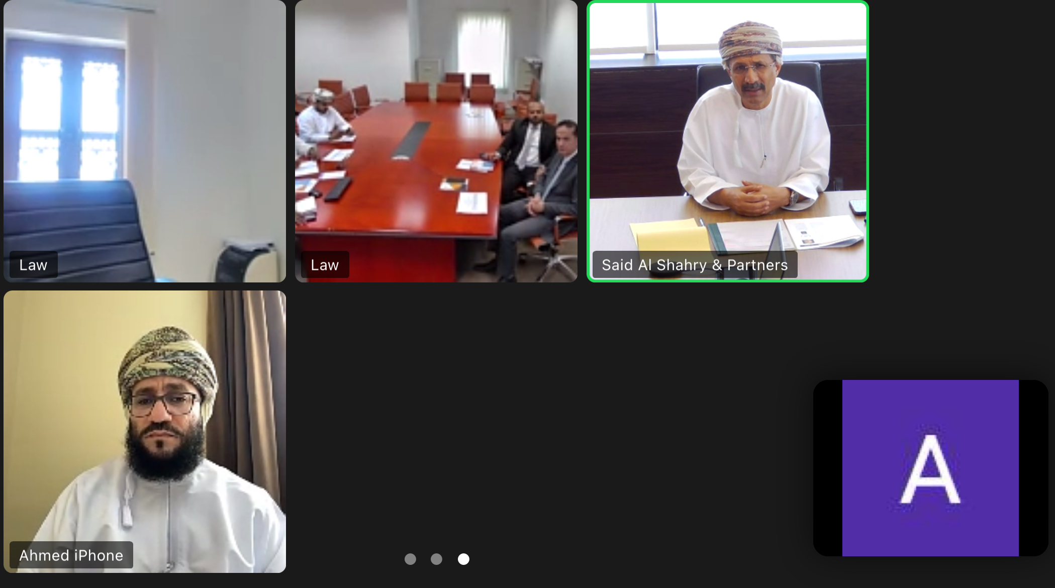 Meeting of the Advisory Council of the College of Law