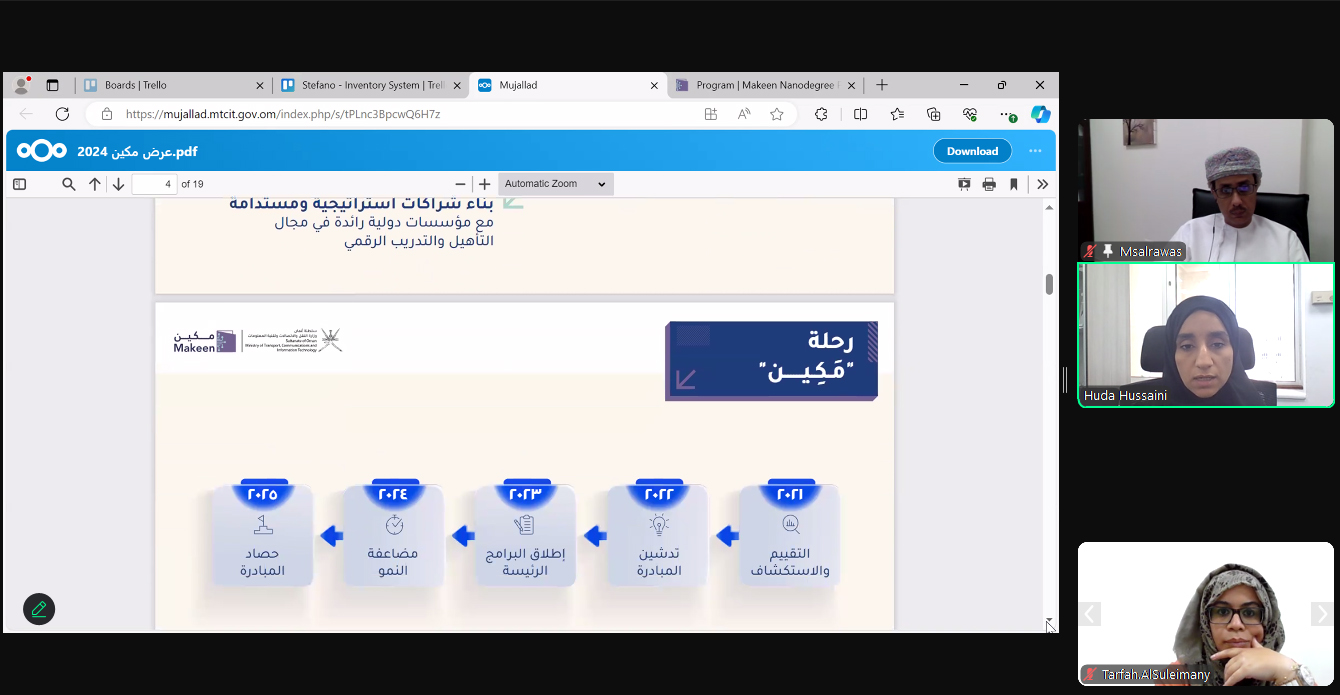 Career Services and Alumni Center Joins “Makeen” Programme Panel Discussion