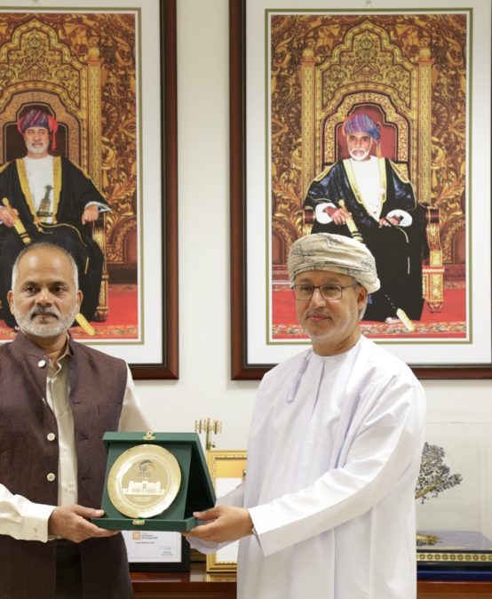 Indian Ambassador Visits Dhofar University to Discuss Cooperation in Education and Training